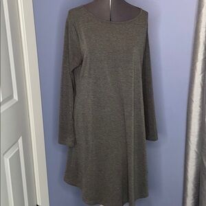 R-Jun dress gray dress large